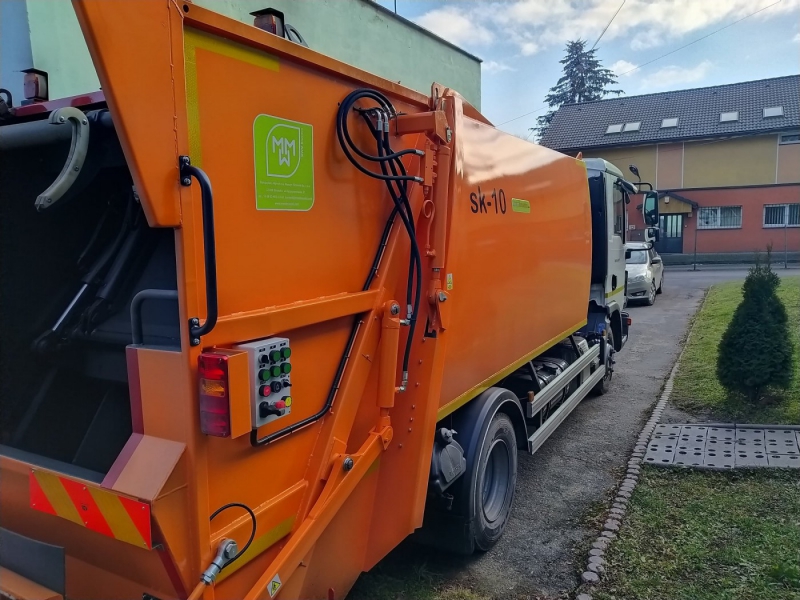 Nowy nabytek Beskid Żywiec - nowoczesna śmieciarka